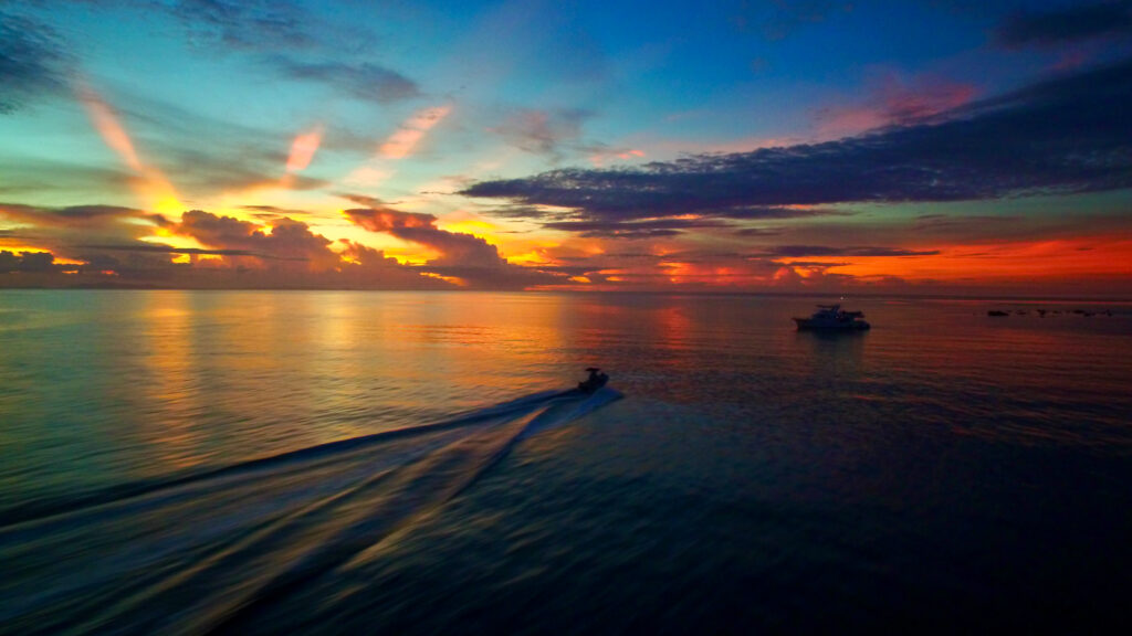 Aroona FAQ's 7 Sunset on the great barrier reef